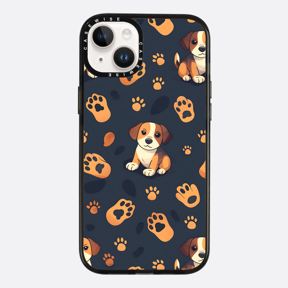 Dog Paw Pattern - Etui