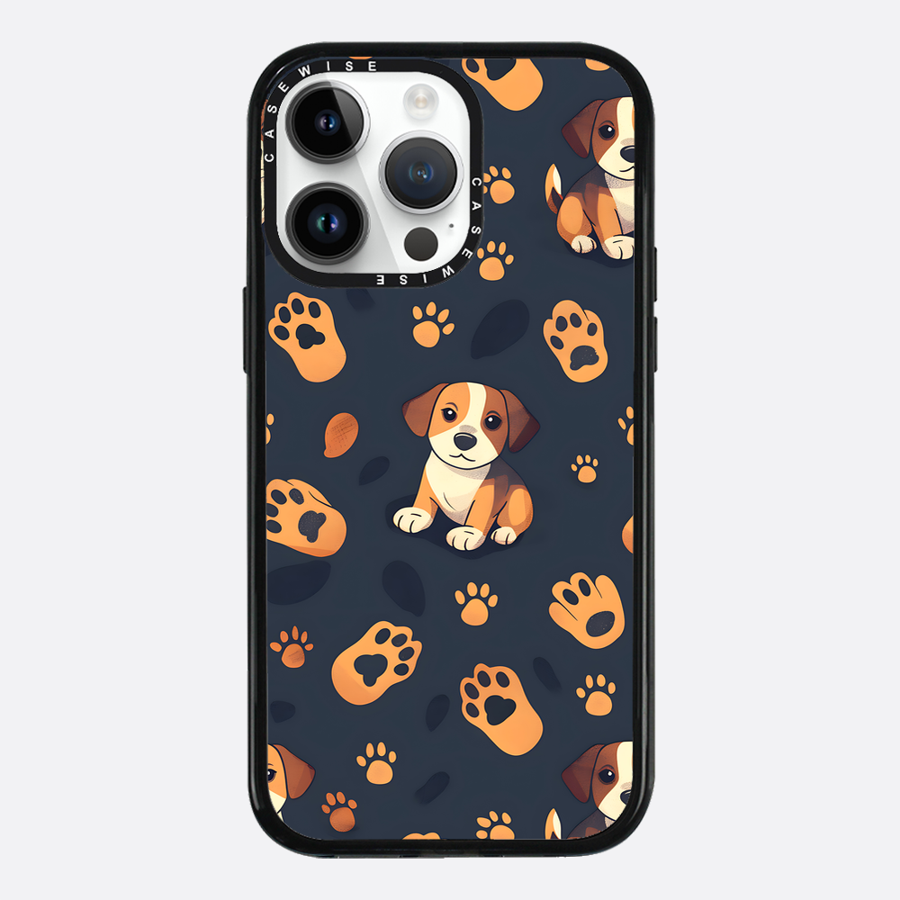 Dog Paw Pattern - Etui