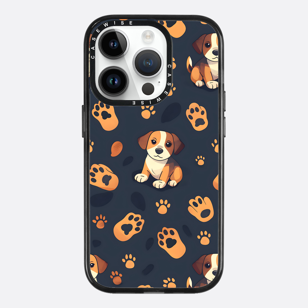 Dog Paw Pattern - Etui