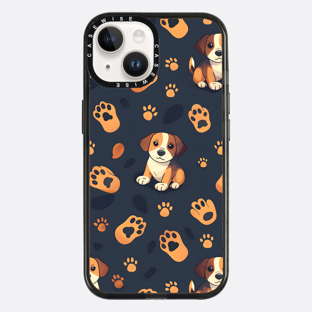 Dog Paw Pattern - Etui
