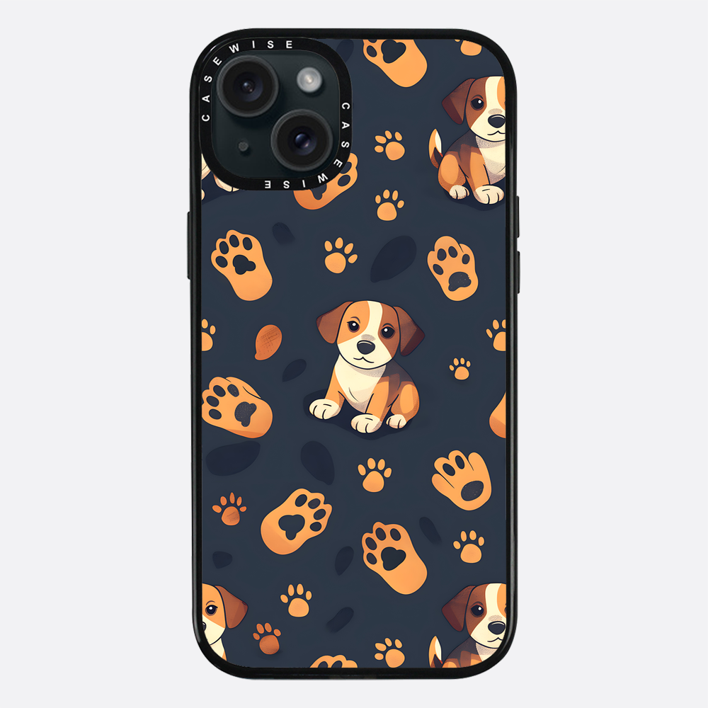 Dog Paw Pattern - Etui