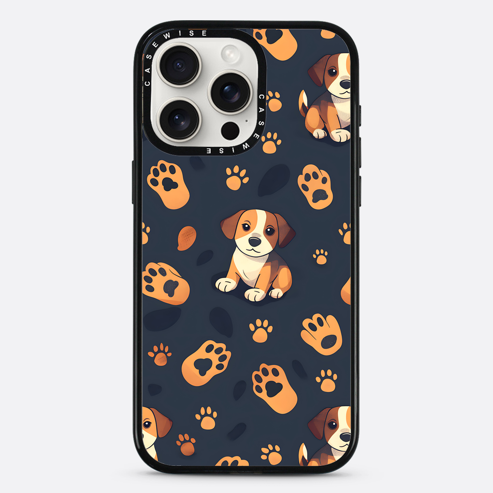 Dog Paw Pattern - Etui