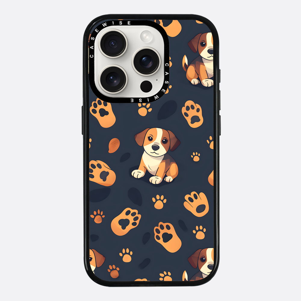 Dog Paw Pattern - Etui