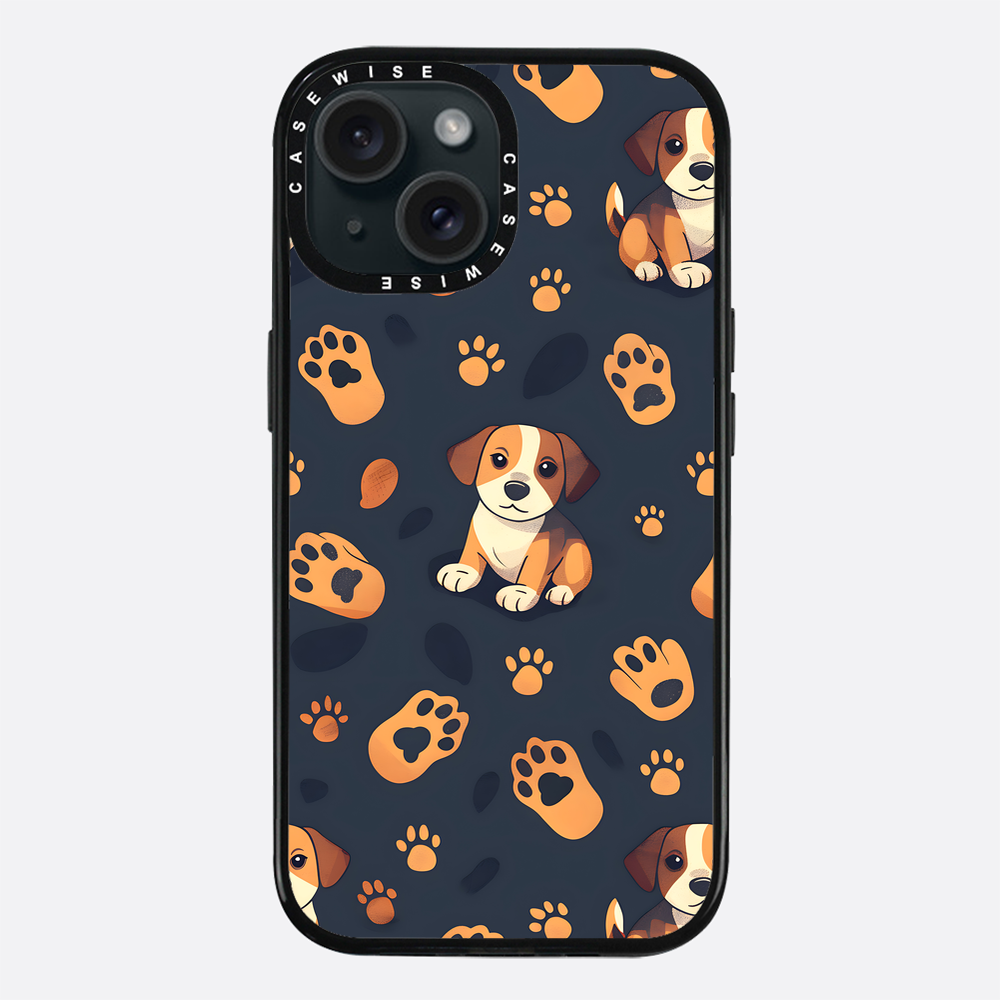 Dog Paw Pattern - Etui