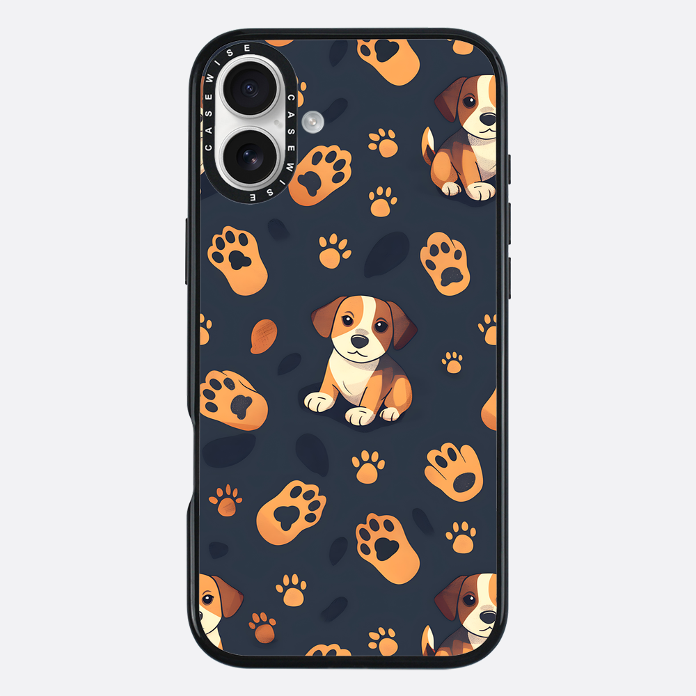Dog Paw Pattern - Etui