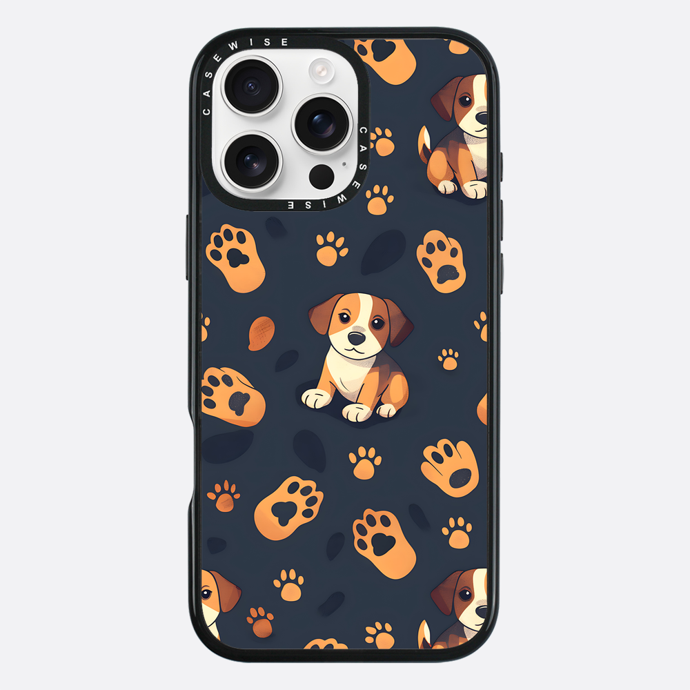 Dog Paw Pattern - Etui