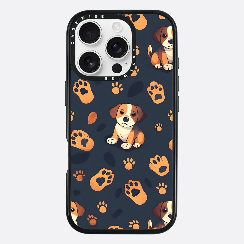 Dog Paw Pattern - Etui