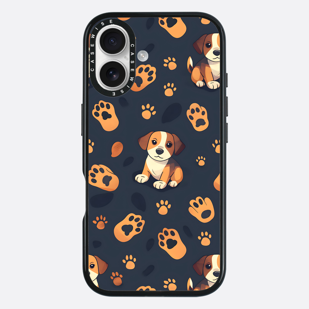 Dog Paw Pattern - Etui