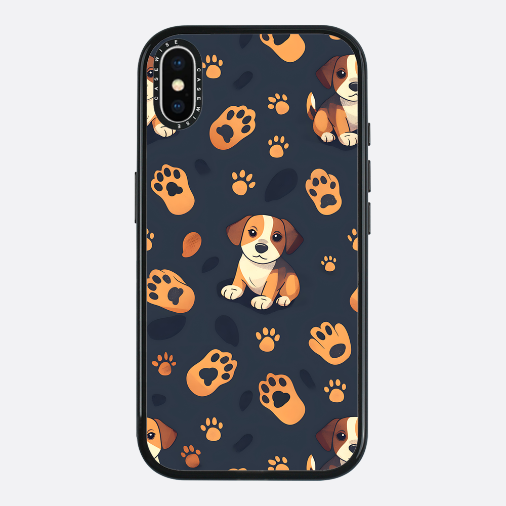 Dog Paw Pattern - Etui