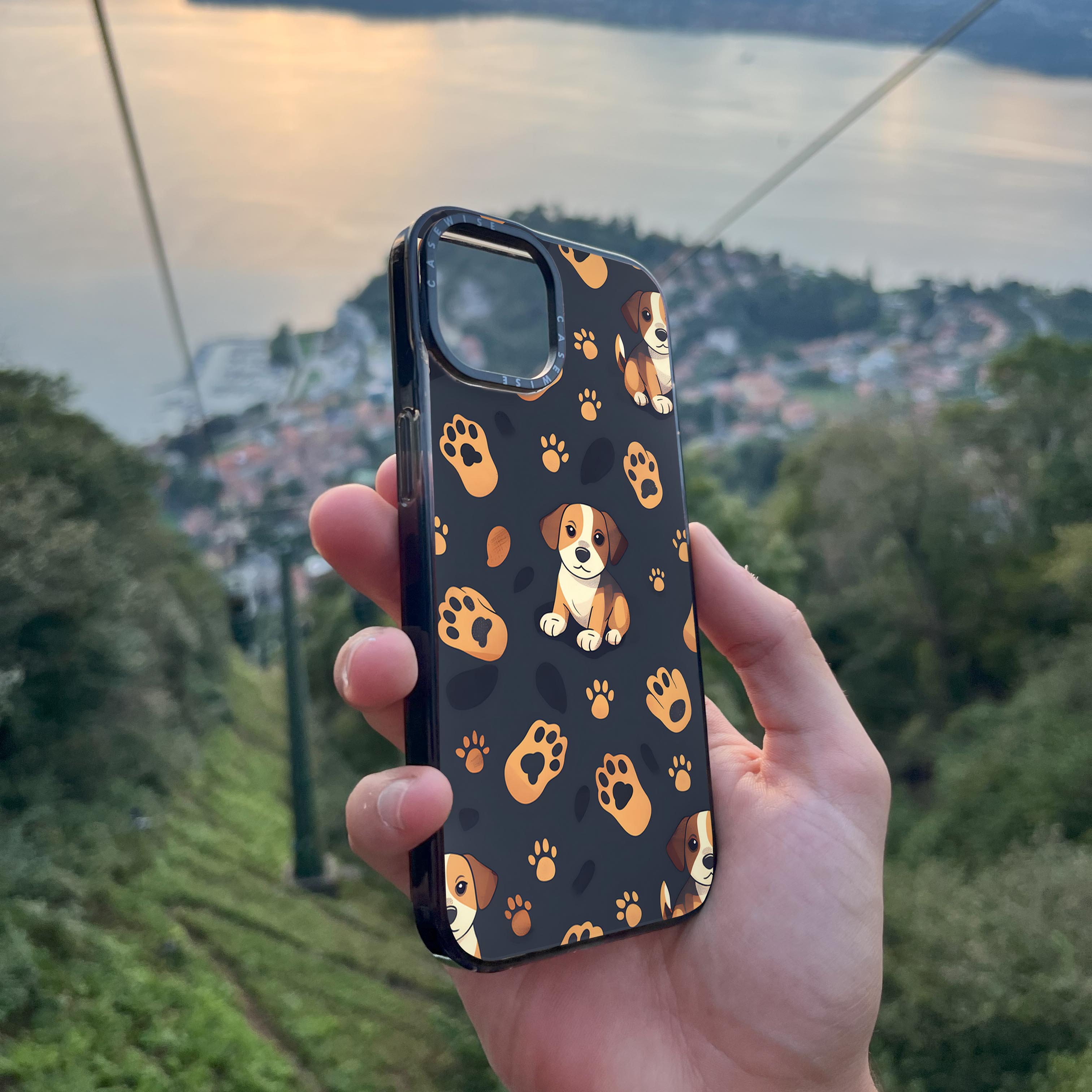 Dog Paw Pattern - Etui