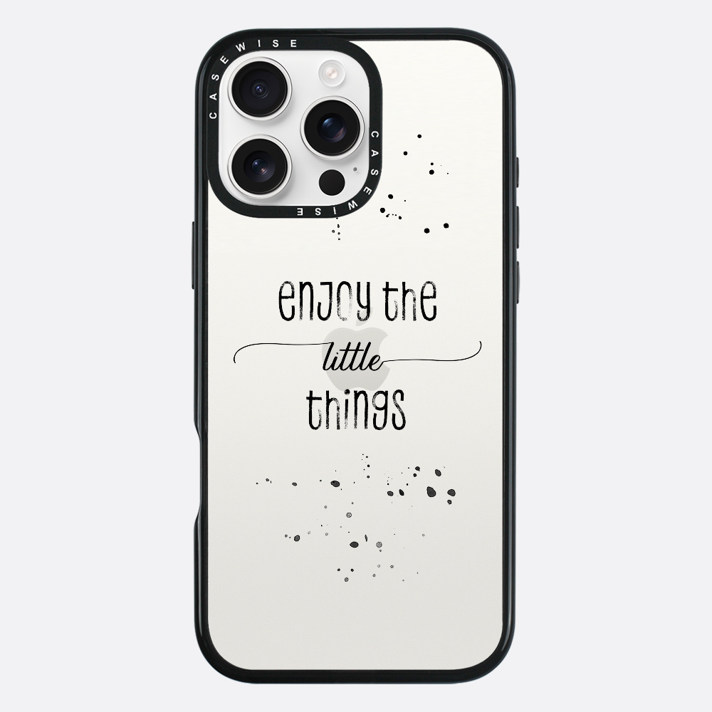 TEXT ART Enjoy the little things - Etui