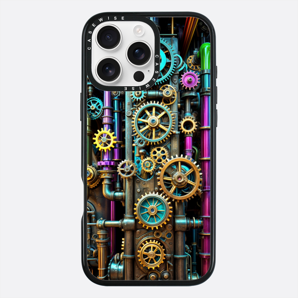 Zegar w kolorze Technicolor - Etui