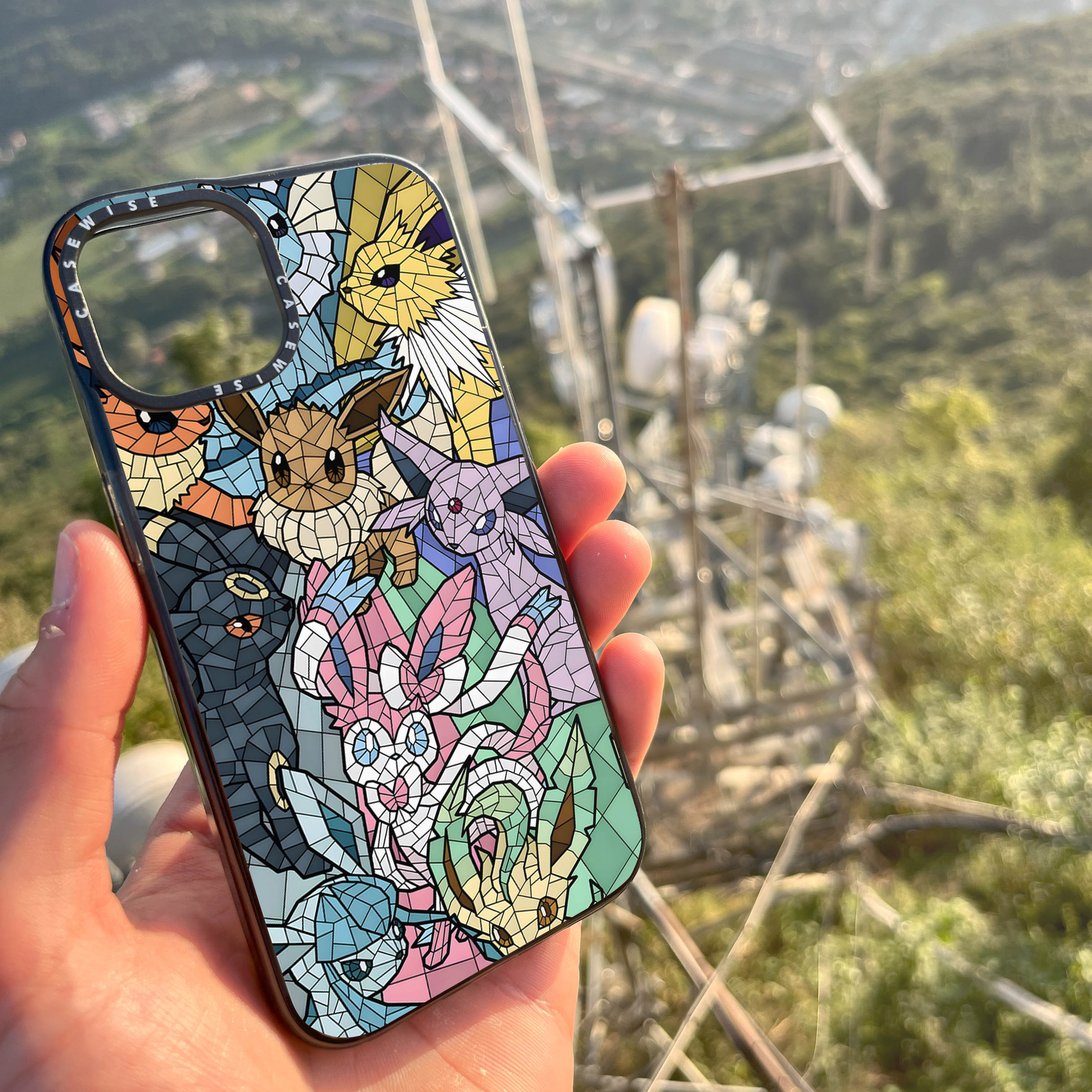 Eevee & Evolucje Mozaika - Etui