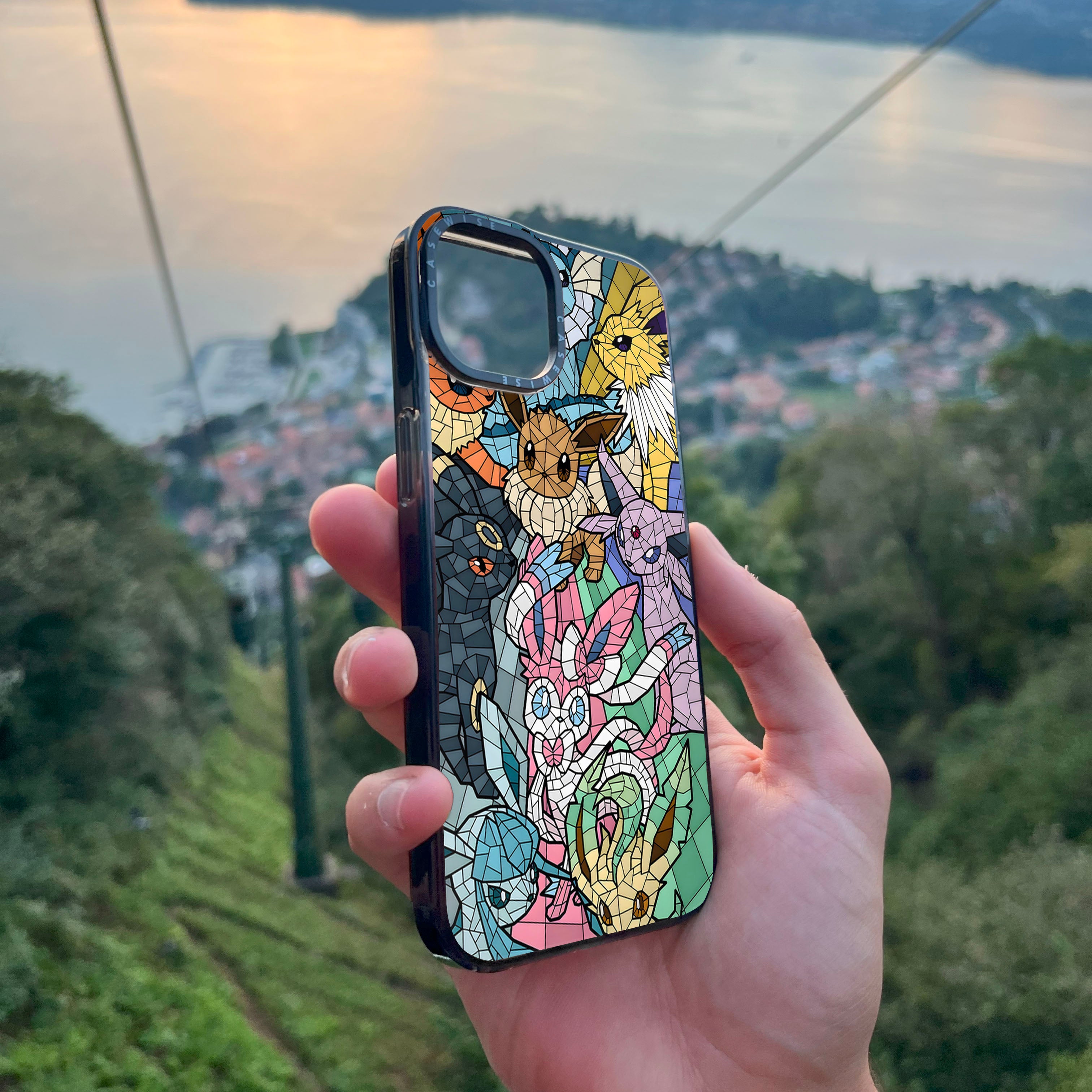 Eevee & Evolucje Mozaika - Etui
