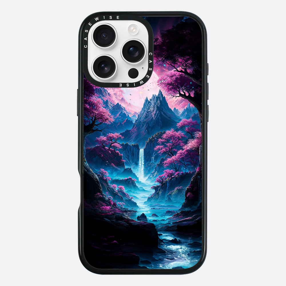 Neon Sakura Mountain Falls - Etui
