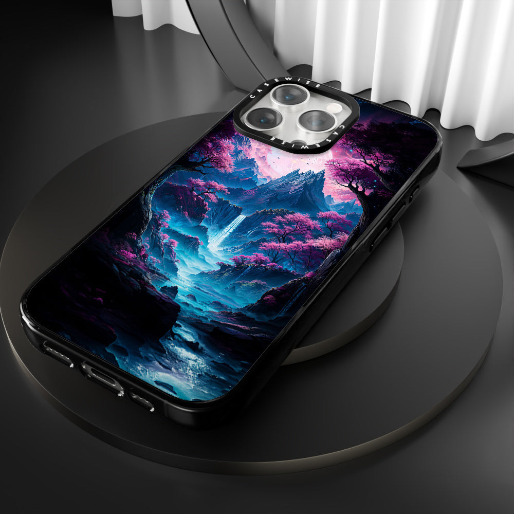 Neon Sakura Mountain Falls - Etui