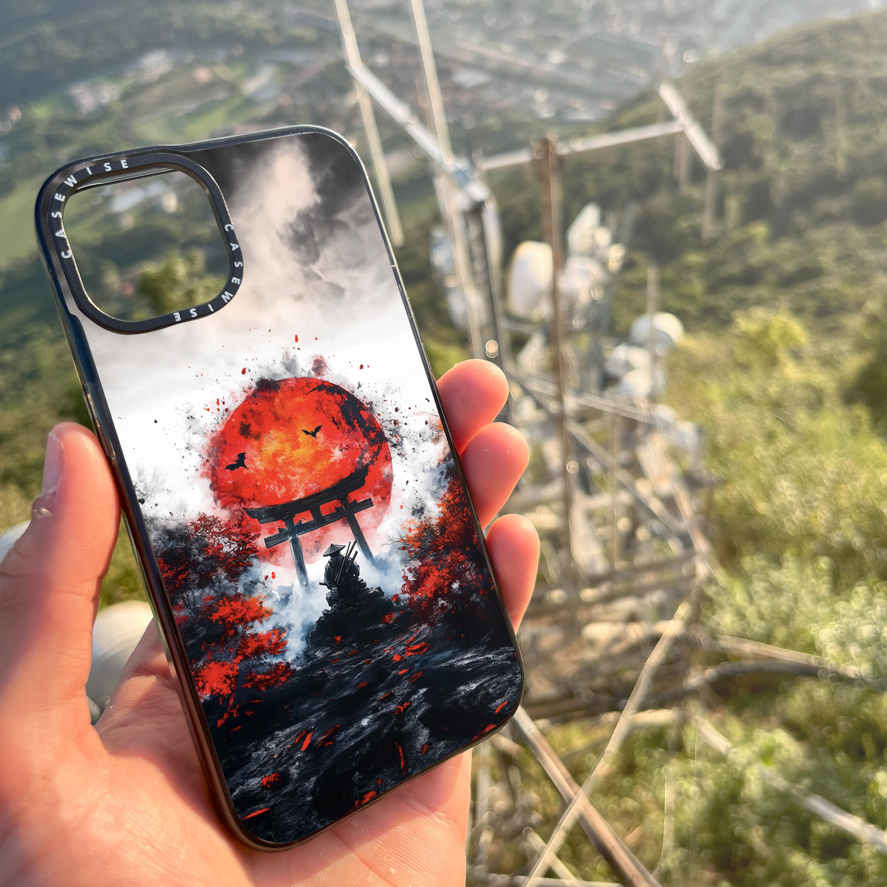 Spokojna brama torii samurajów - Etui