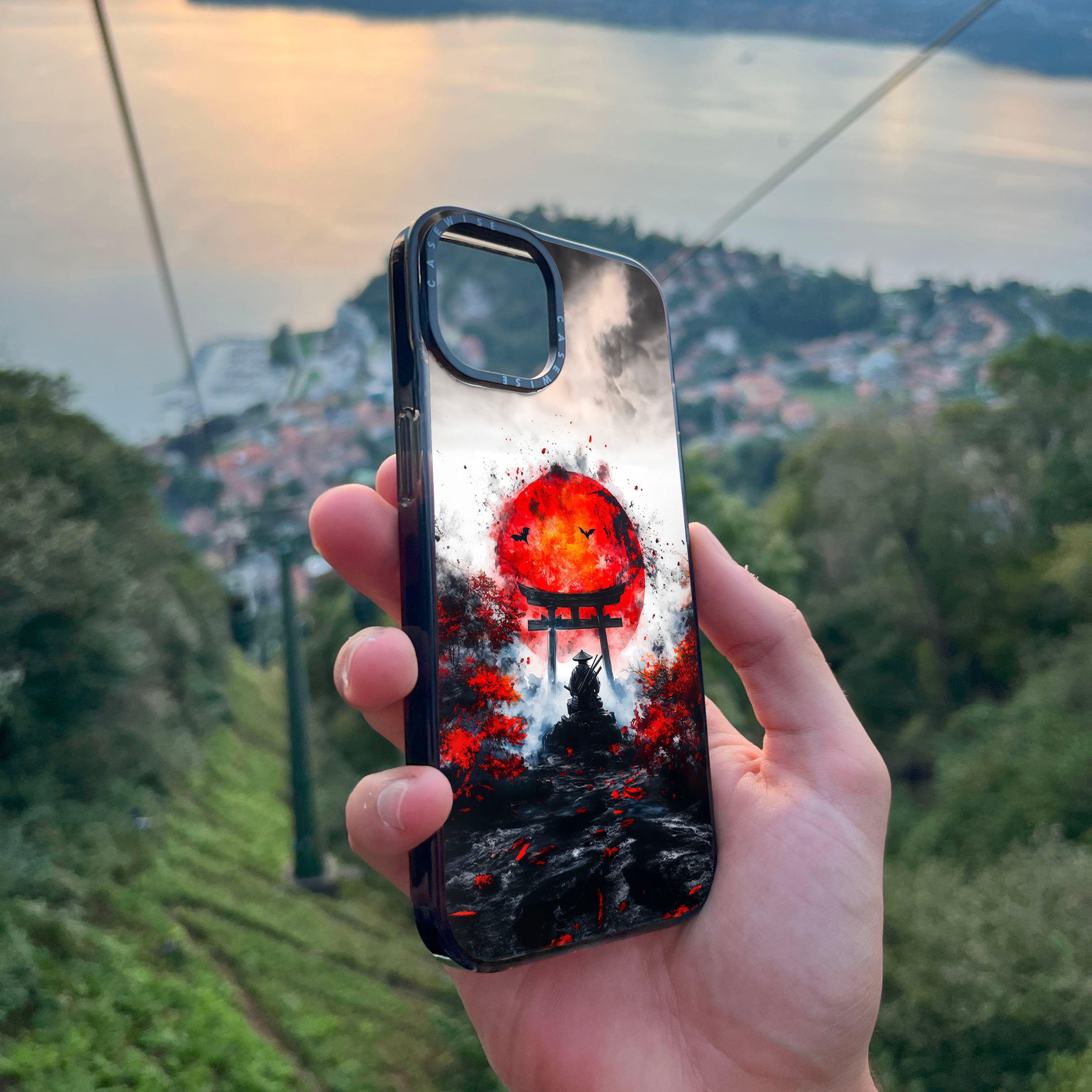 Spokojna brama torii samurajów - Etui
