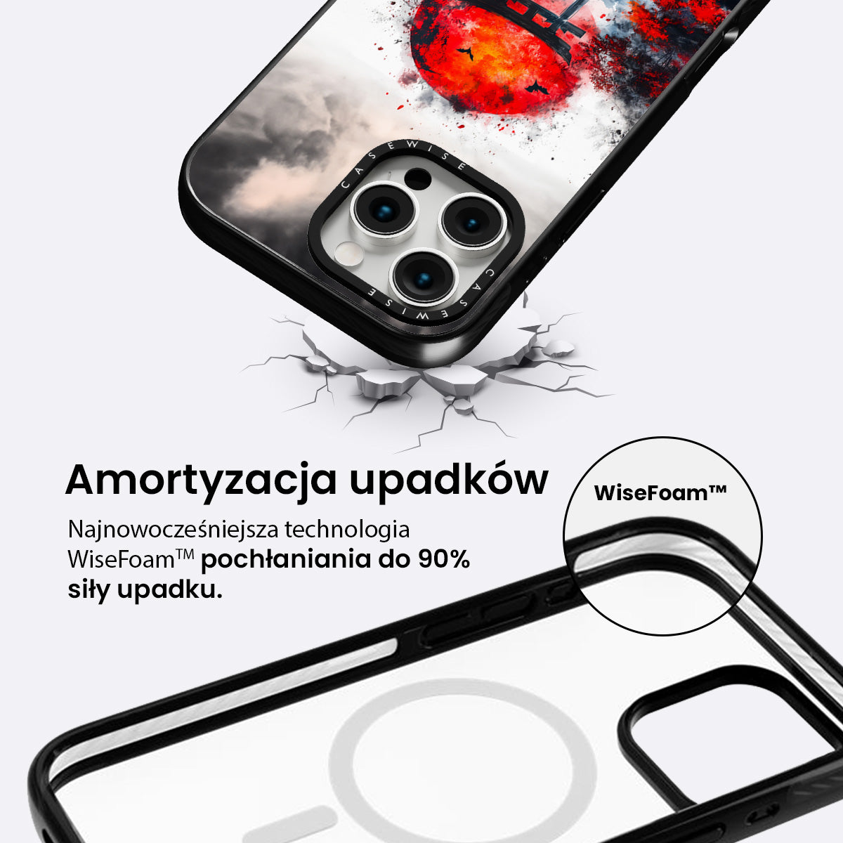 Spokojna brama torii samurajów - Etui