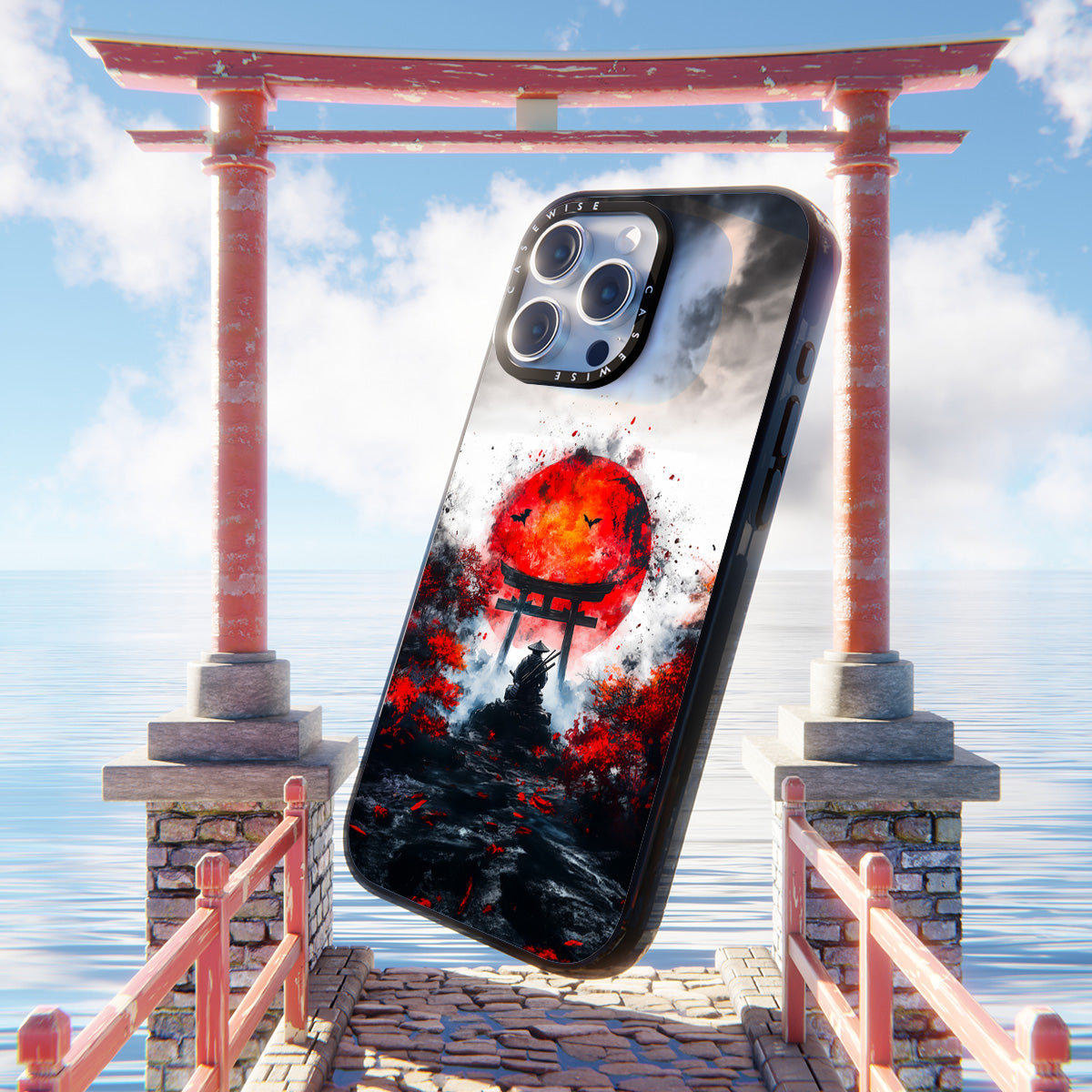 Spokojna brama torii samurajów - Etui
