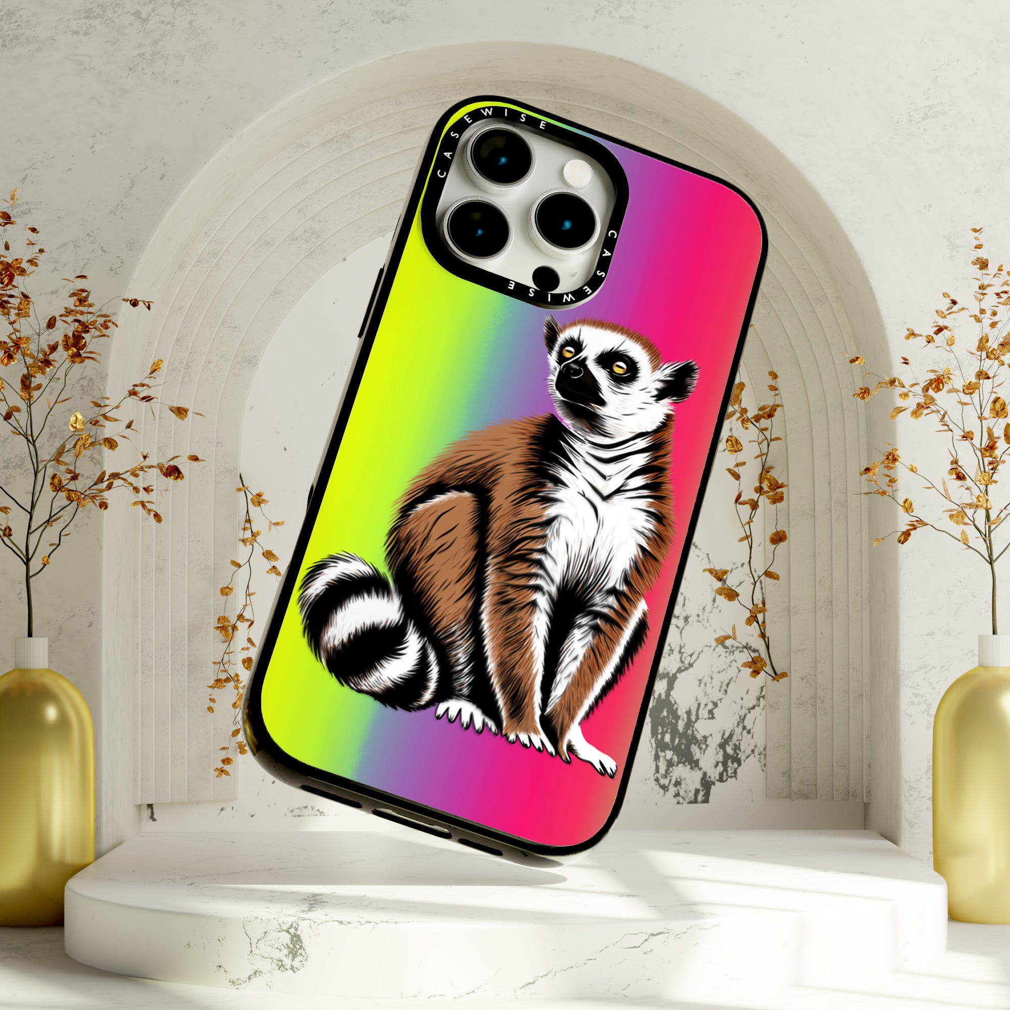 Lemur koroniasty 2 - Etui