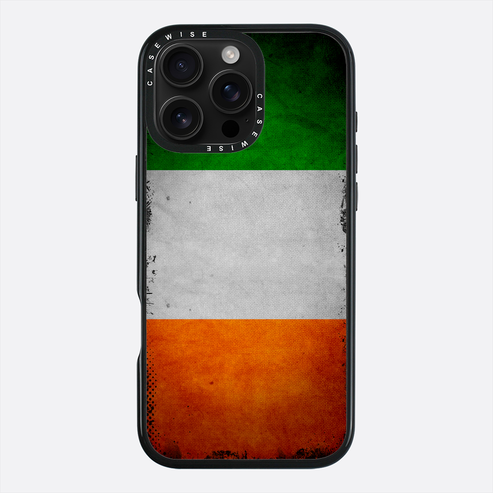 Irlandia flaga grunge - Etui