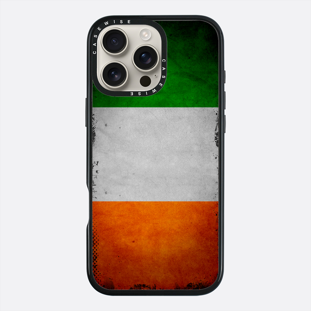 Irlandia flaga grunge - Etui