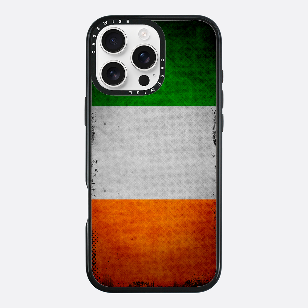 Irlandia flaga grunge - Etui