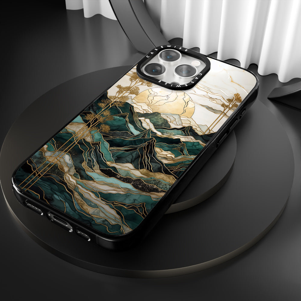 Abstract Mountain Sunset - Etui