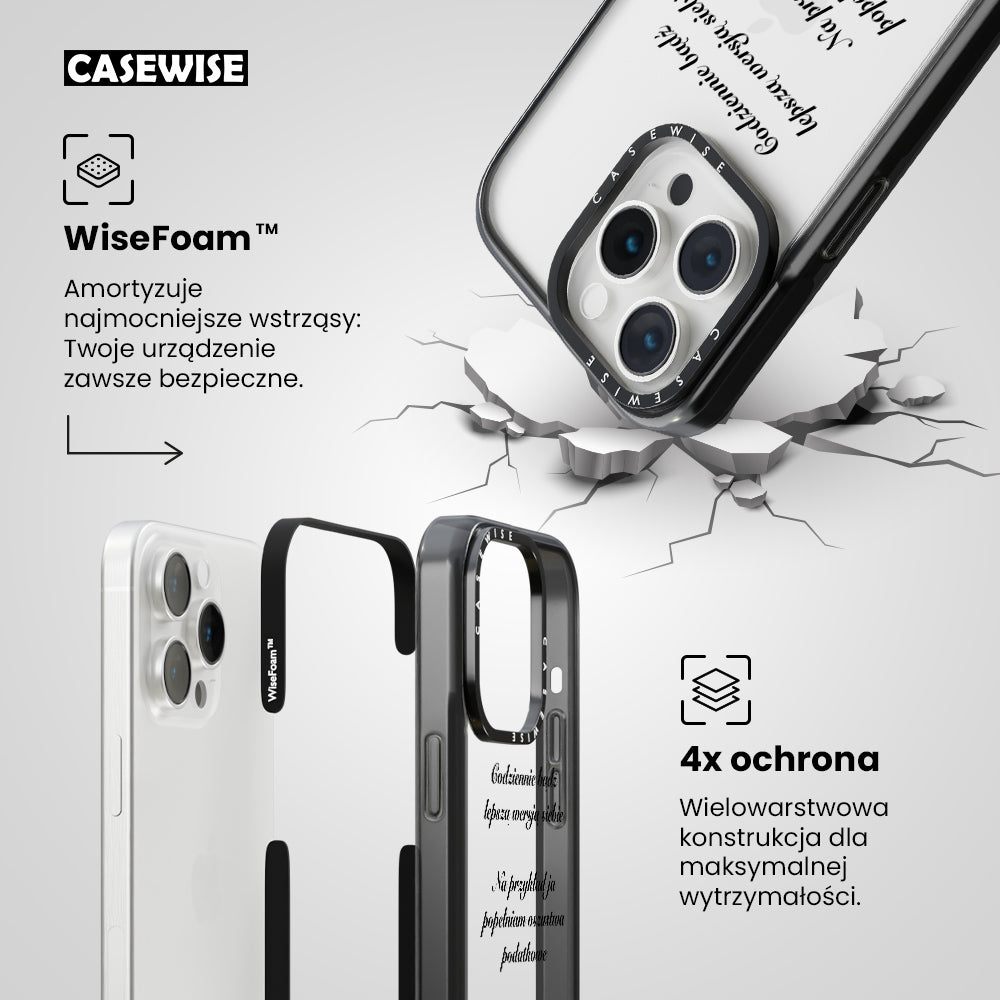 Codziennie bądź lepszą wersją siebie - Etui