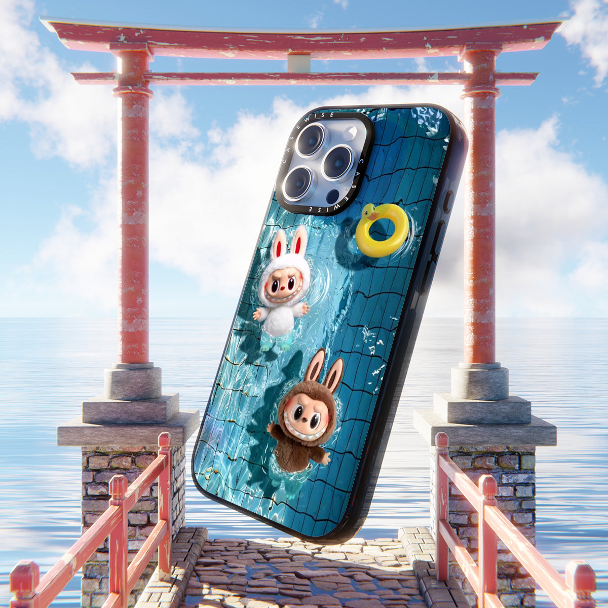 Impreza przy basenie Labubu - Etui
