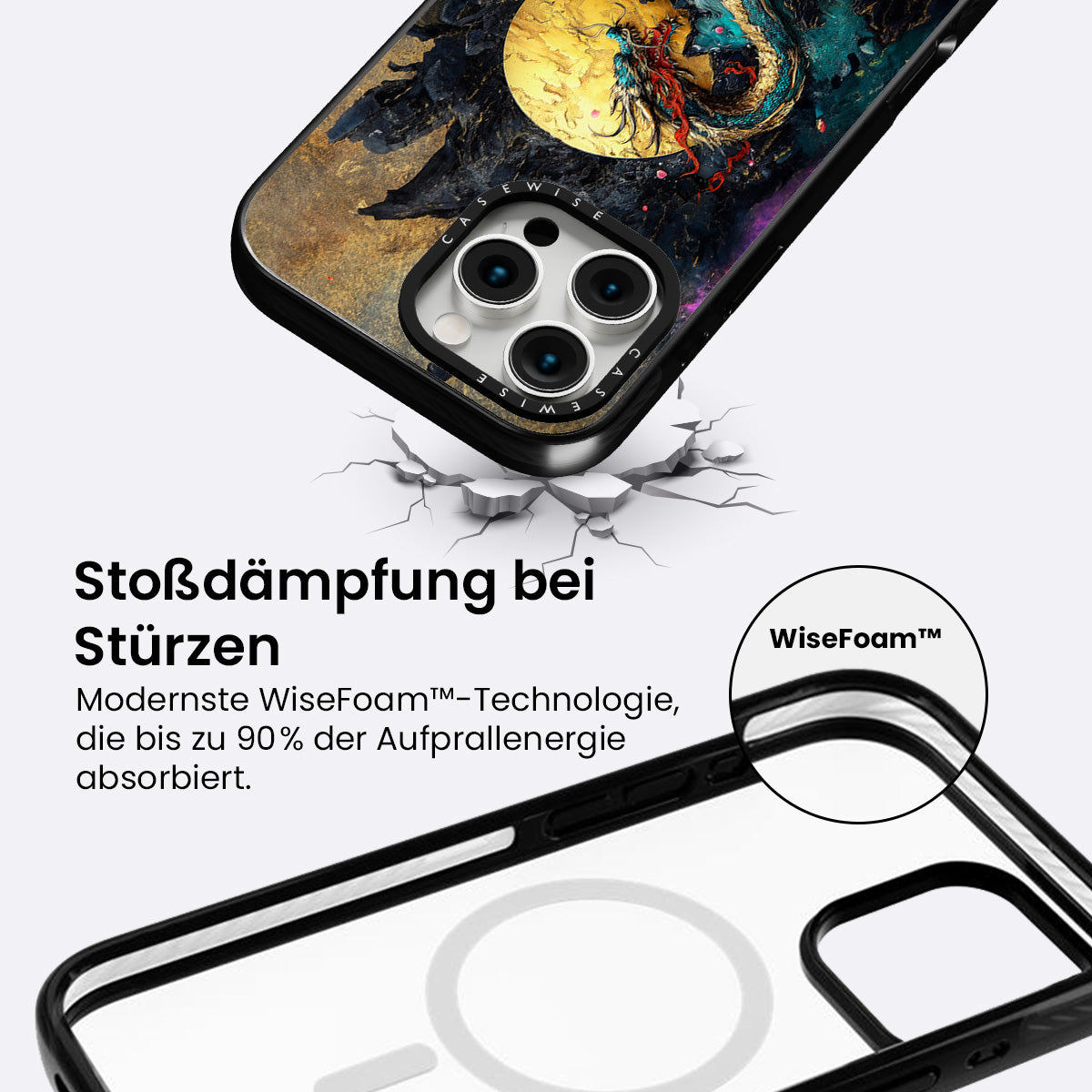 Złoty Szmaragdowy Smok - Etui