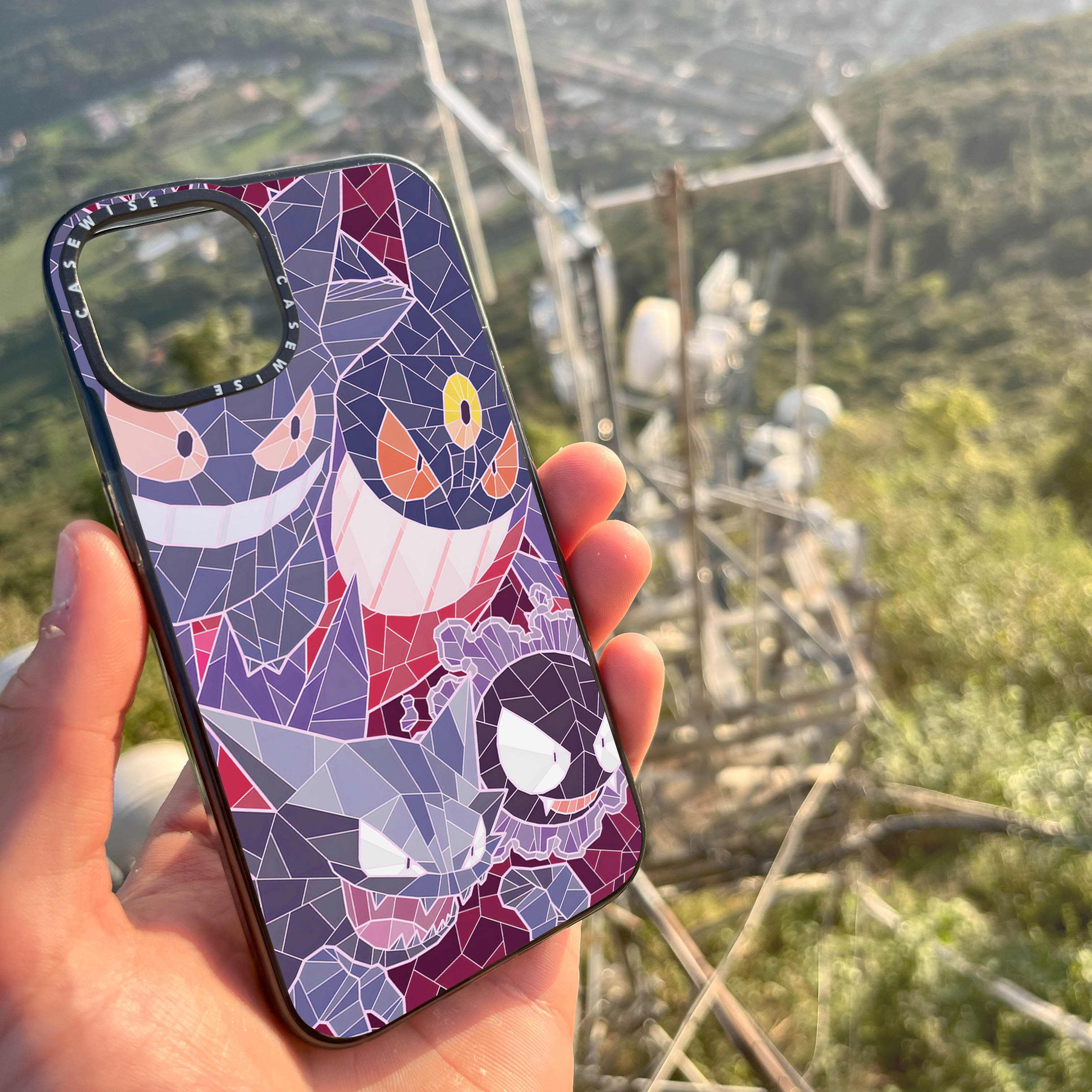Gengar, Haunter, Mismagius i Gastly Mozaika - Etui