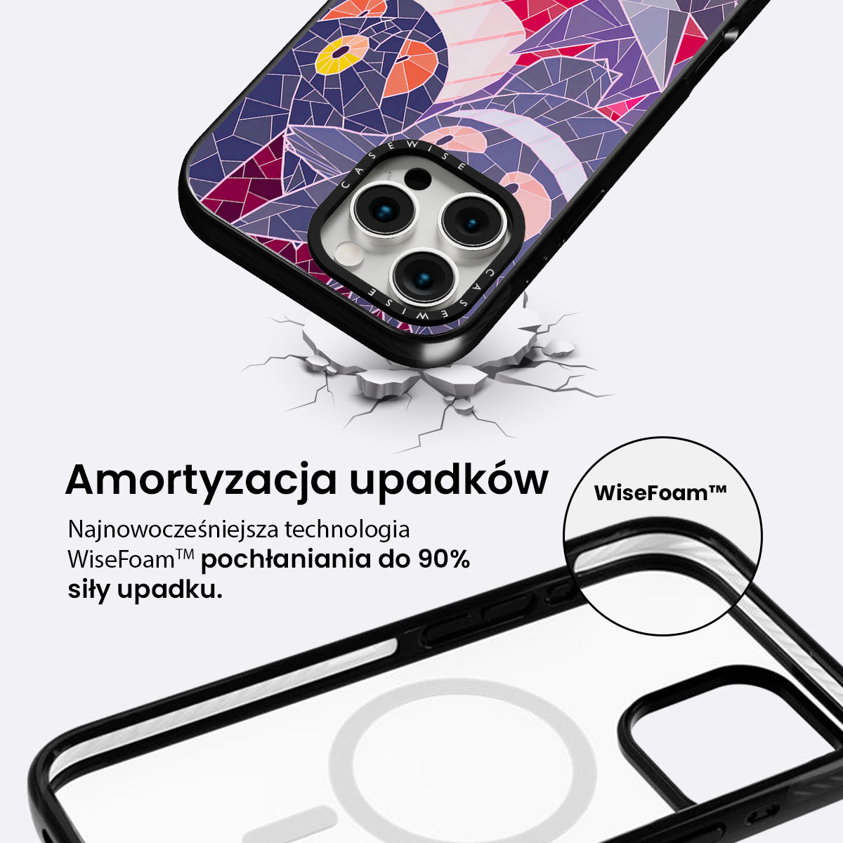 Gengar, Haunter, Mismagius i Gastly Mozaika - Etui