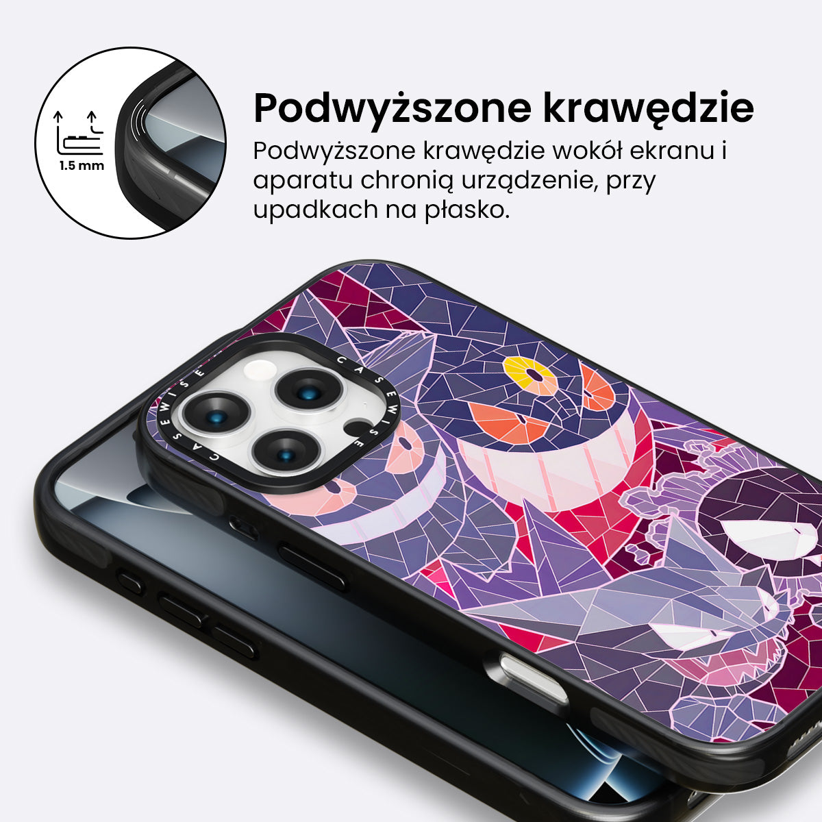 Gengar, Haunter, Mismagius i Gastly Mozaika - Etui