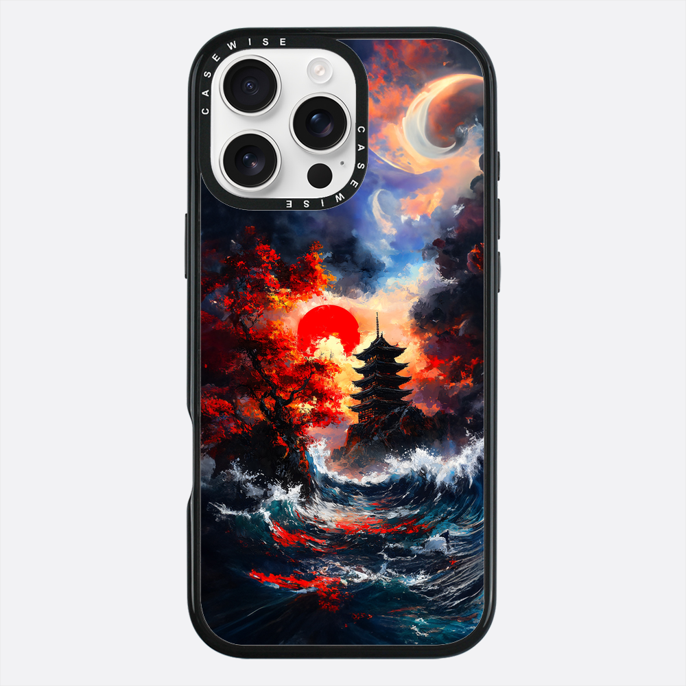 Ogniste niebo nad oceanem - Etui