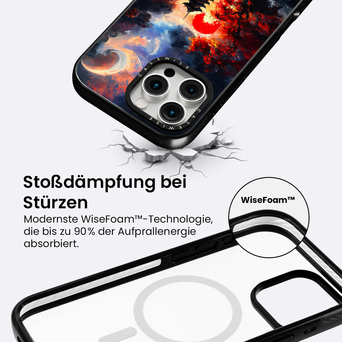 Ogniste niebo nad oceanem - Etui
