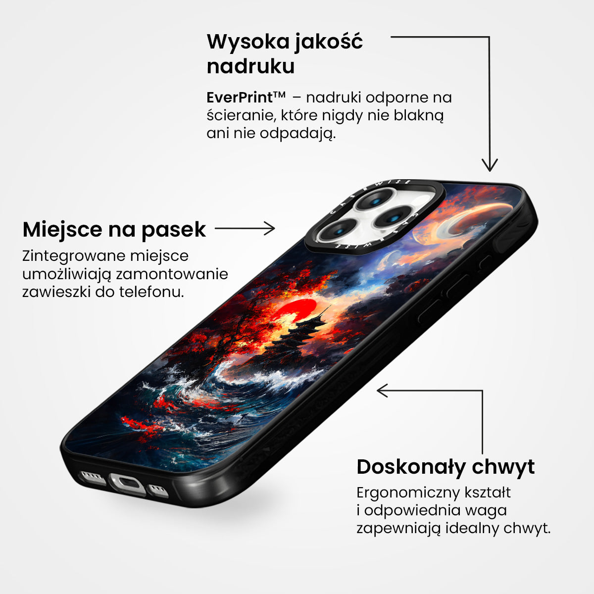 Ogniste niebo nad oceanem - Etui