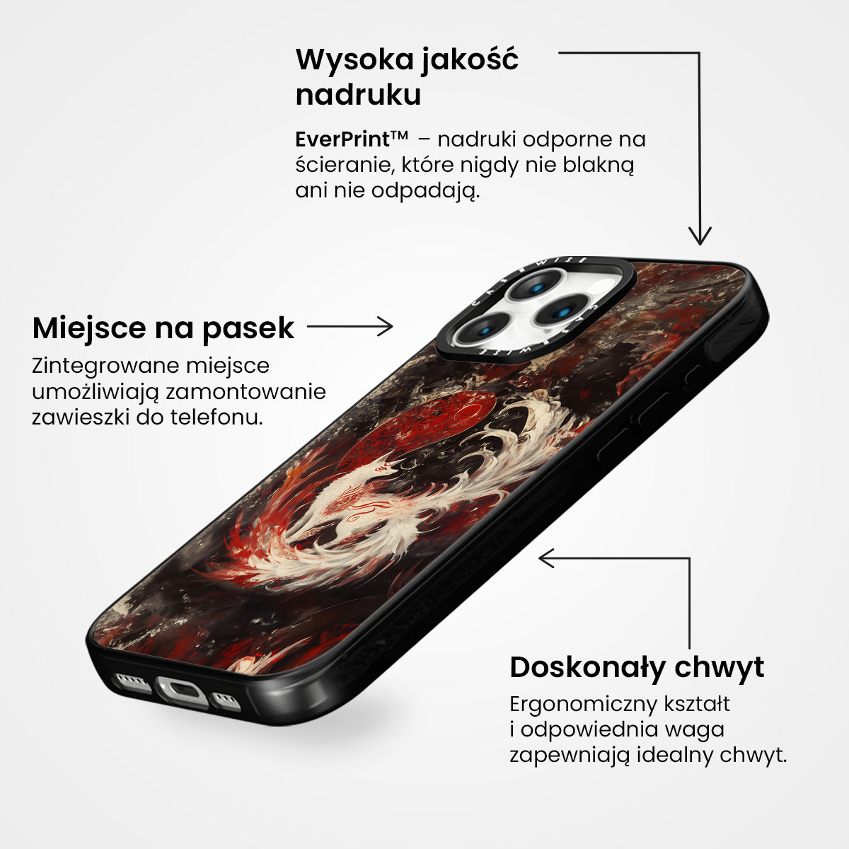 Kitsune Yin i Yang Fox - Etui