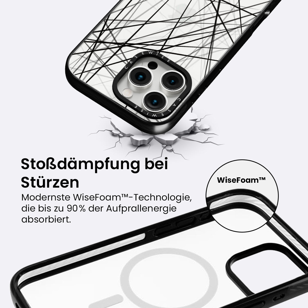 Czarne linie - Etui