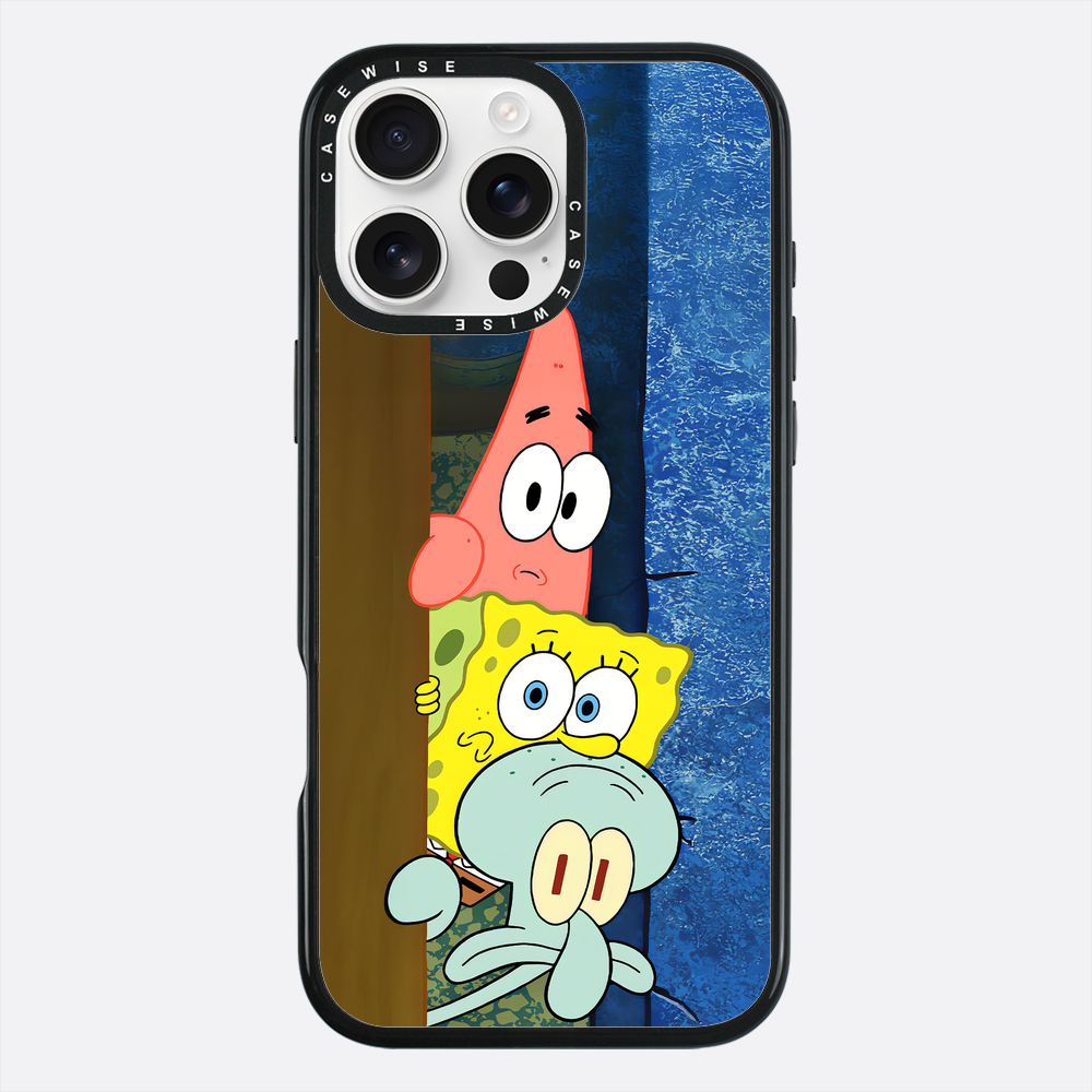 Zaskoczeni za rogiem SpongeBob - Etui