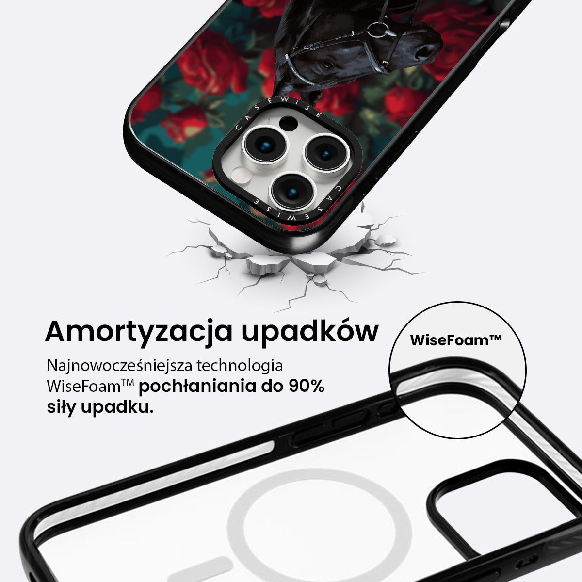 Różany koń - Etui