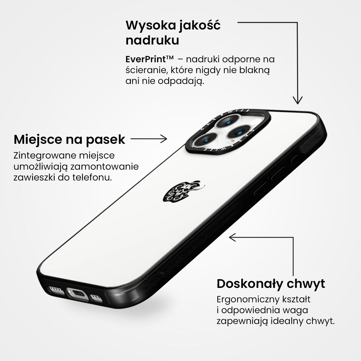 Pustka Stworzenia (czarny) - Etui