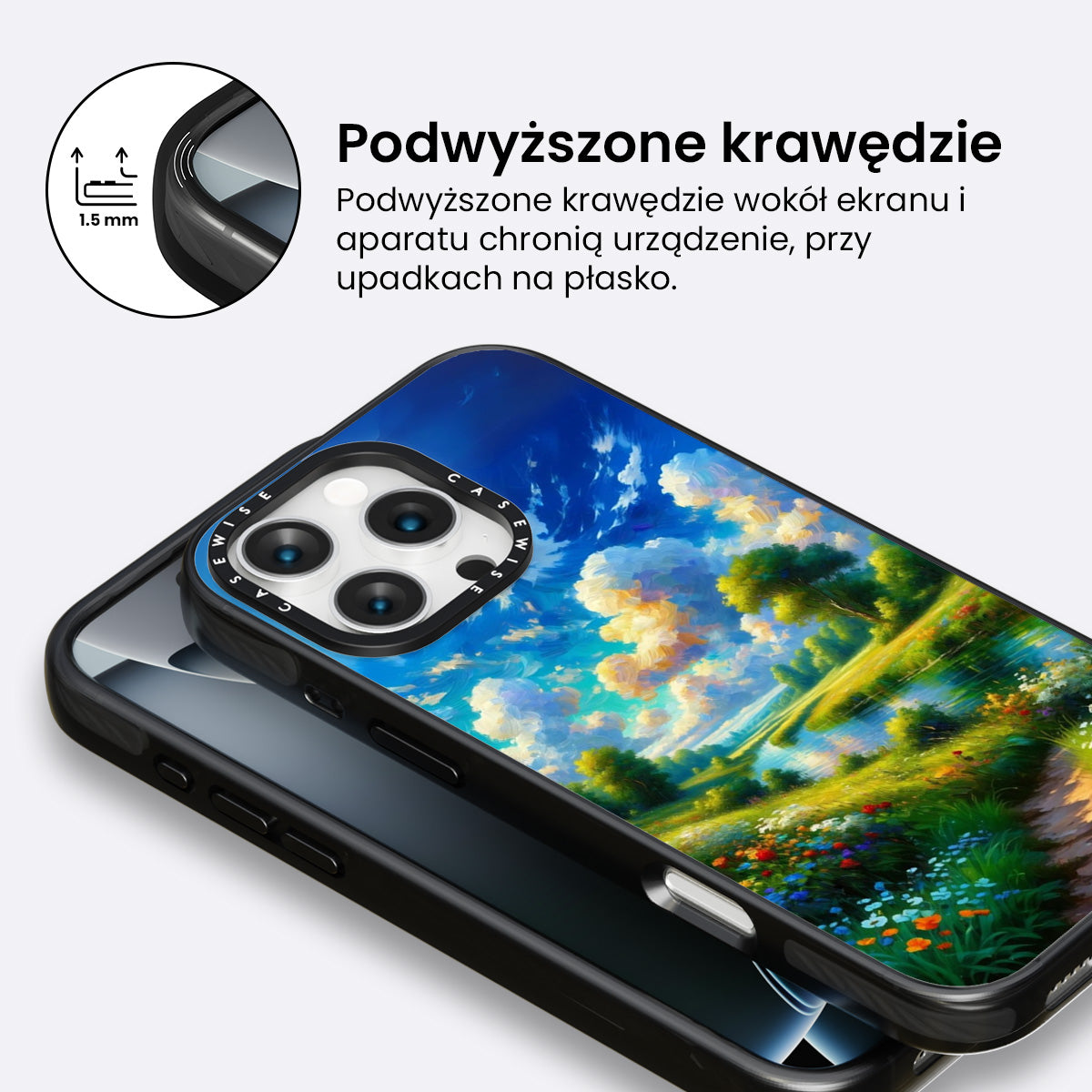 Spokój nad zieloną rzeką - Etui