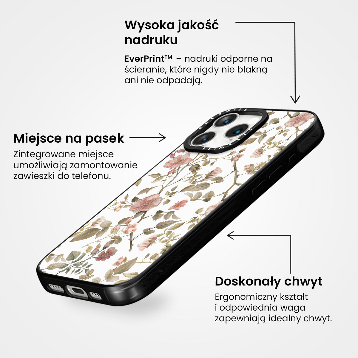 Rose Garden (biały) - Etui