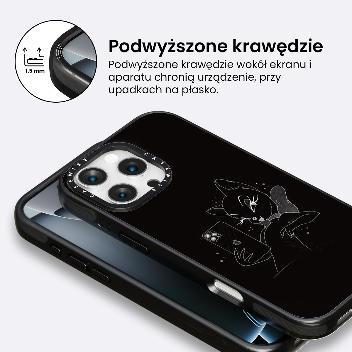 Jabłkowy Kotek - Etui