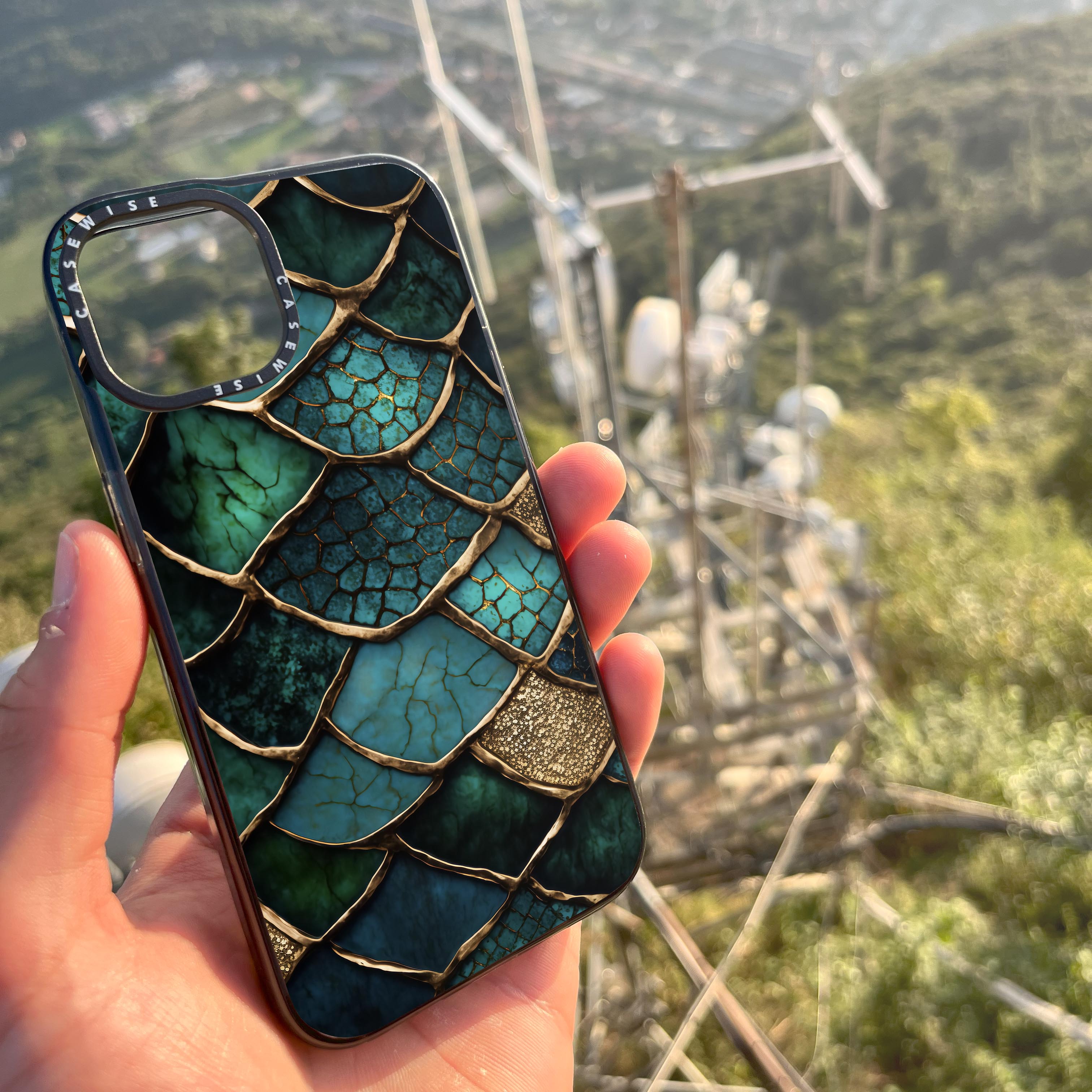 Dragon Skin Kintsugi Art - Etui