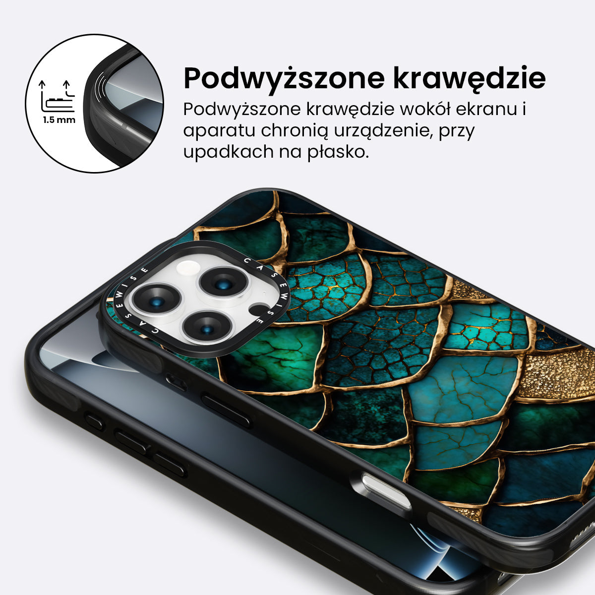 Dragon Skin Kintsugi Art - Etui