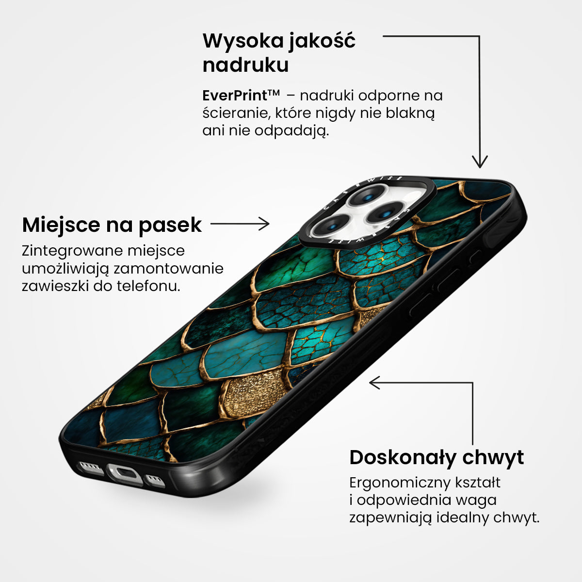 Dragon Skin Kintsugi Art - Etui