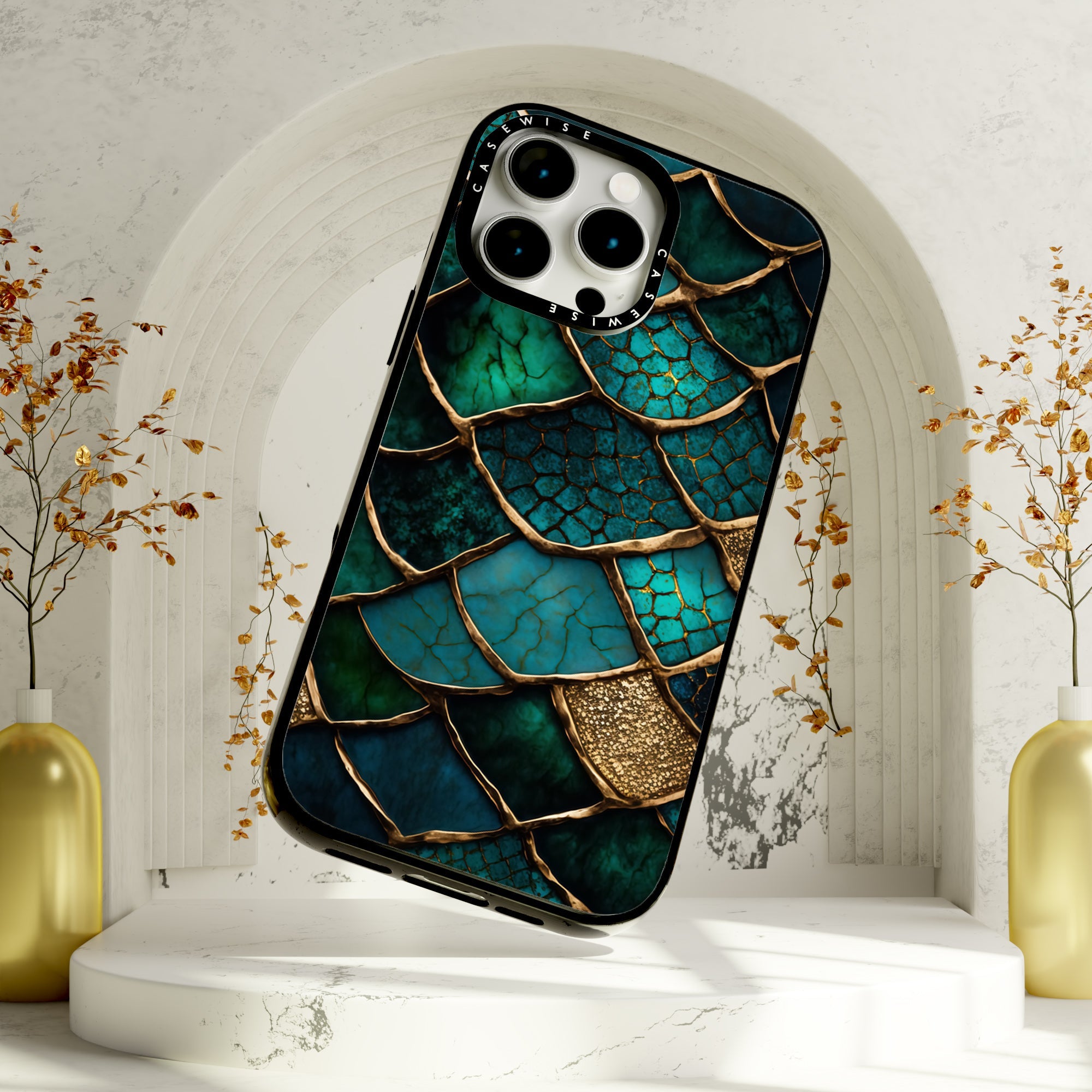 Dragon Skin Kintsugi Art - Etui